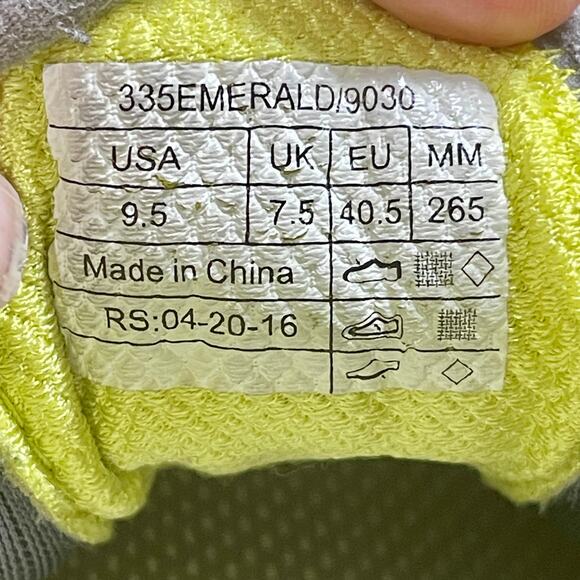 Vionic 335 Emerald / 9030 Comfort Sneakers Womens 9 1/2 Gray 1,0,3,0:S1482 - Picture 13 of 13